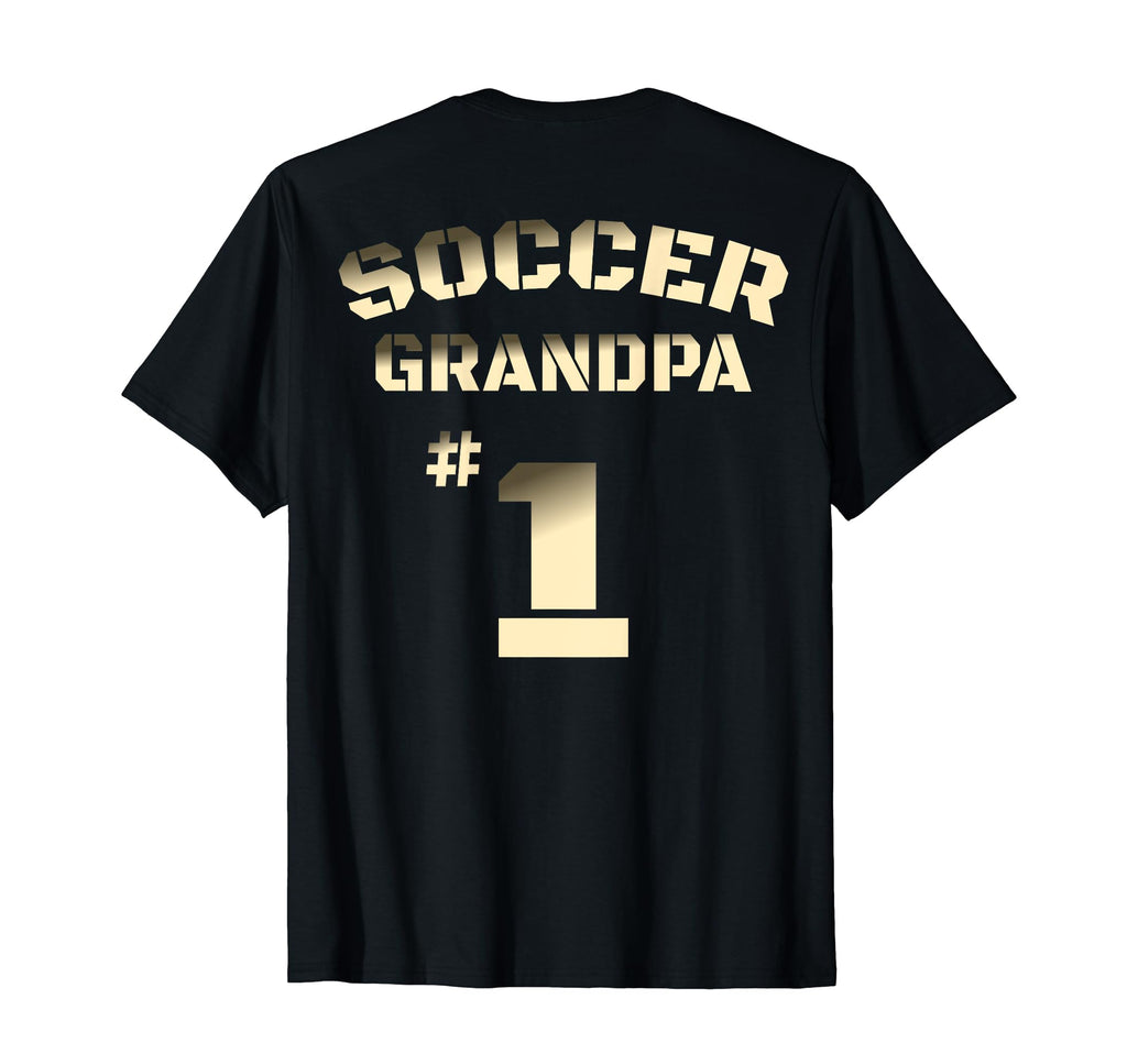 Mens Soccer Grandpa T-Shirt - Custom Art Print Men Women - T-Shirt, Sweatshirt, Hoodie