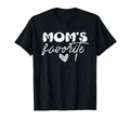 Moms Favorite Child Favorite T-Shirt - Minimalist Print for Adults - T-Shirt, Sweatshirt, Hoodie