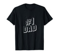1 Dad Number One Fathers Day T-Shirt - Streetwear Style for Adults - T-Shirt, Sweatshirt, Hoodie