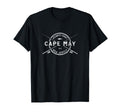 Cape May Nj Crossed Fishing Rods T-Shirt - Fun Novelty Design Men Women - T-Shirt, Sweatshirt, Hoodie