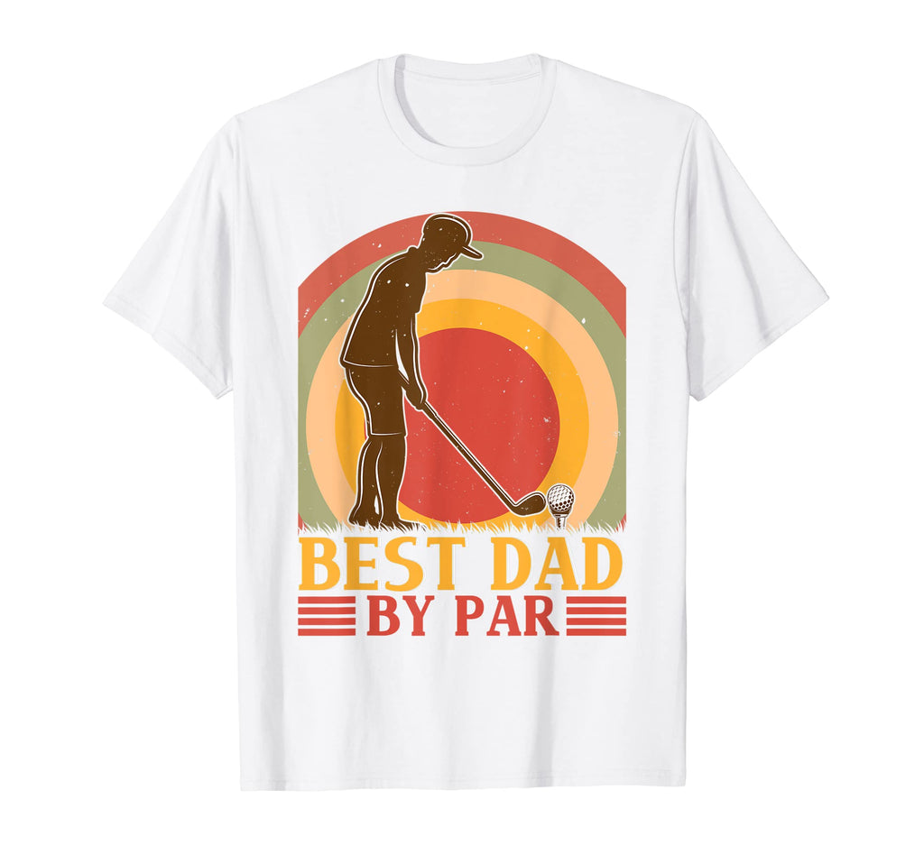Mens Best Dad Par Father S Day Golf T-Shirt - Graphic Print Unisex - T-Shirt, Sweatshirt, Hoodie