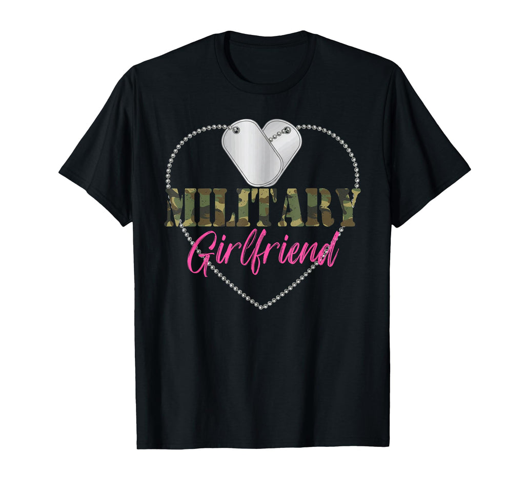 Military Girlfriend Soldier Girlfriend T-Shirt - Unique Graphic for Adults - T-Shirt, Sweatshirt, Hoodie