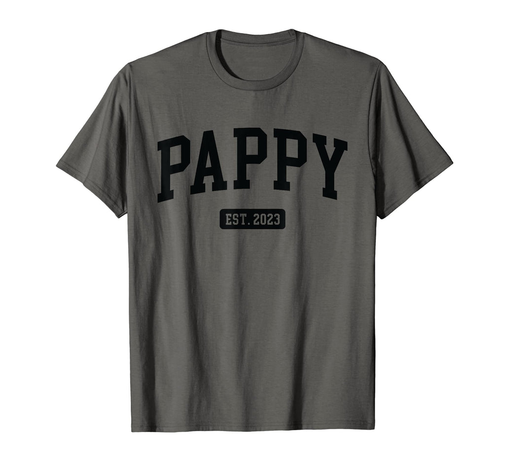 Pappy Est 2023 New 1St Time Grandpa T-Shirt - Aesthetic Graphic for Adults - T-Shirt, Sweatshirt, Hoodie