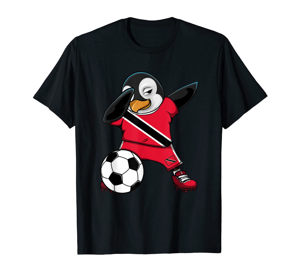Dab Penguin Trinidad And Tobago T-Shirt - Aesthetic Graphic Men Women - T-Shirt, Sweatshirt, Hoodie