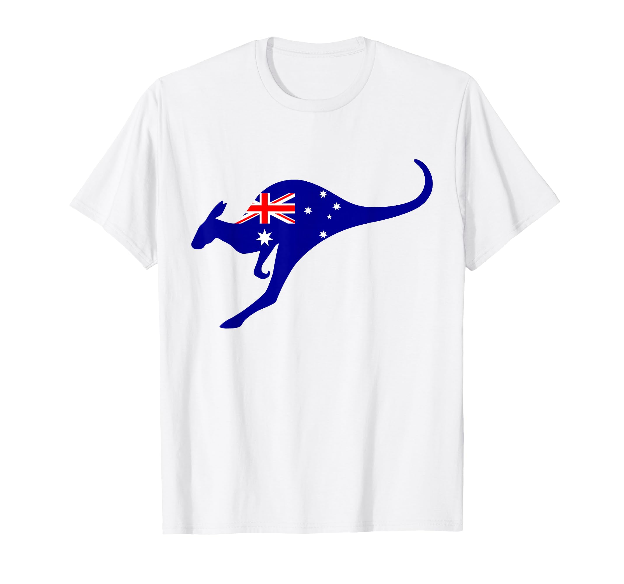 Kangaroo Australia Flag Aussie Roo Kangaroo T-Shirt - Graphic Print Unisex - T-Shirt, Sweatshirt, Hoodie