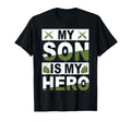 Proud Military Dad American Usa T-Shirt - Fun Novelty Design Men Women - T-Shirt, Sweatshirt, Hoodie