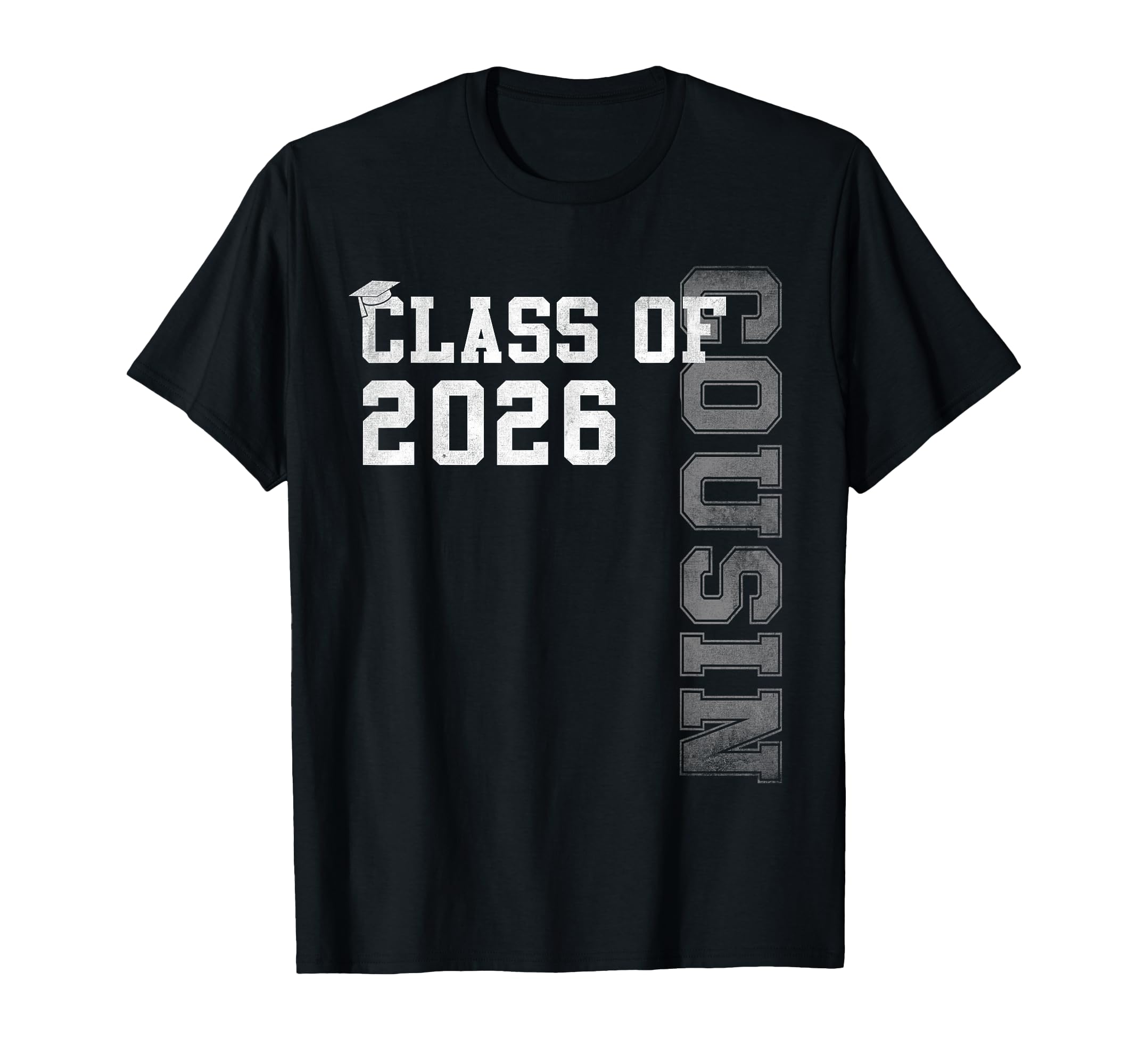 Proud Cousin 2026 Graduate Grad Senior T-Shirt - Graphic Print for Adults - T-Shirt, Sweatshirt, Hoodie