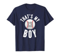 Thats My Baseball Jersey Number 13 Mom Dad T-Shirt - Trendy Graphic Unisex - T-Shirt, Sweatshirt, Hoodie