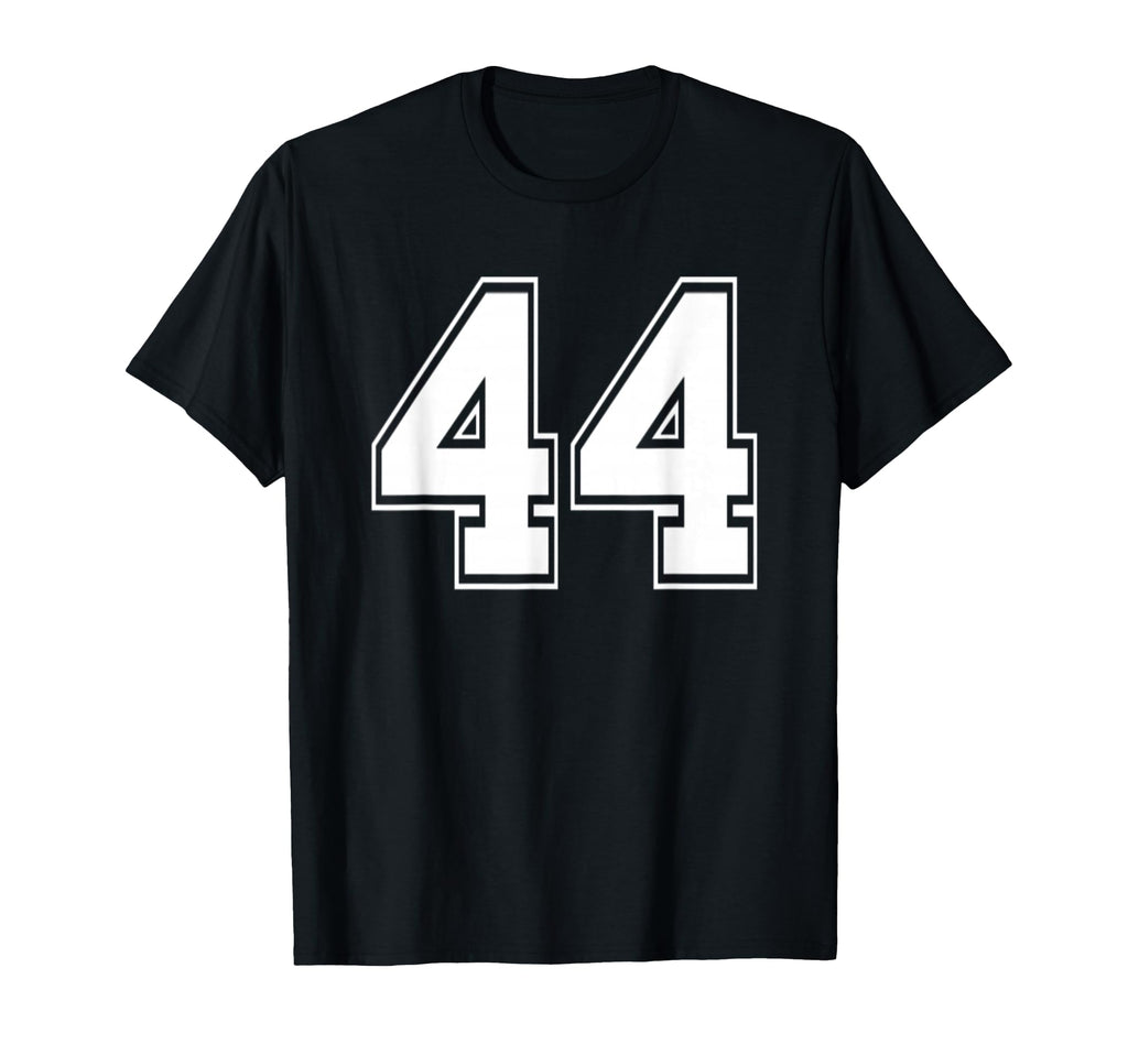 Number 44 Baseball Football Soccer T-Shirt - Aesthetic Graphic for Adults - T-Shirt, Sweatshirt, Hoodie