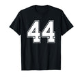 Number 44 Baseball Football Soccer T-Shirt - Aesthetic Graphic for Adults - T-Shirt, Sweatshirt, Hoodie