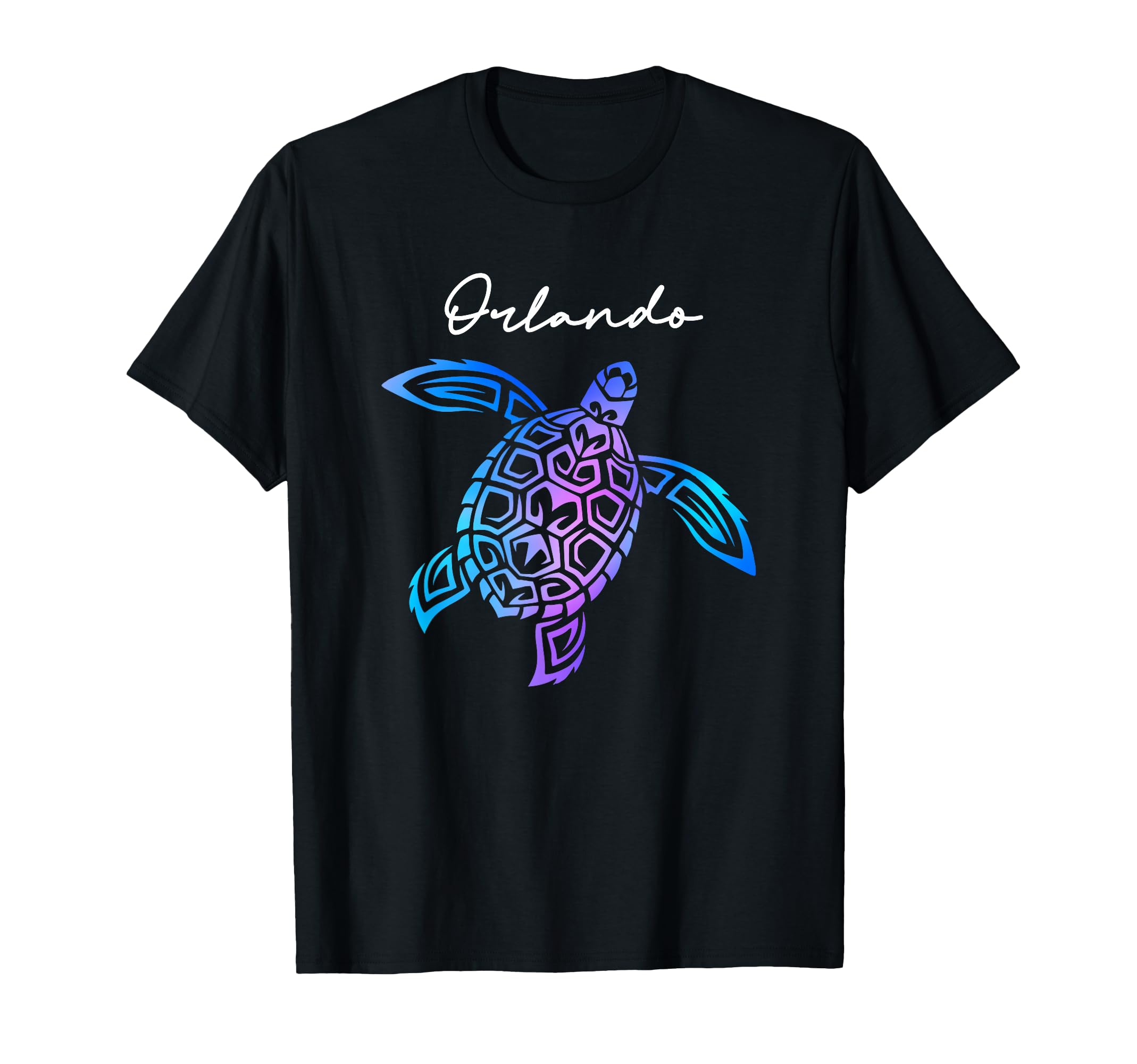 Orlando Florida Sea Turtle Vacation T-Shirt - Custom Art Print for Adults - T-Shirt, Sweatshirt, Hoodie