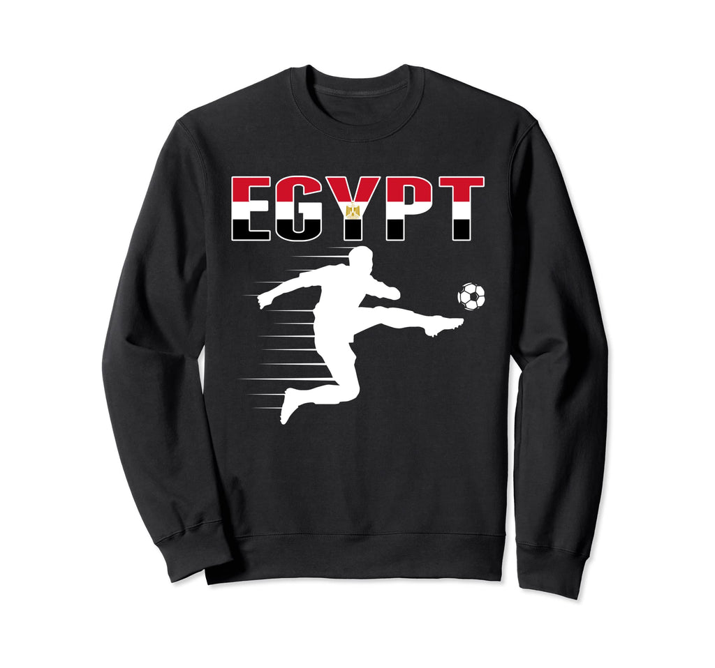 Egypt Soccer Lovers Jersey Support Sweatshirt - Unique Graphic Unisex - T-Shirt, Sweatshirt, Hoodie