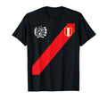 Peru Peruvian Flag Escudo Soccer Inspired T-Shirt - Graphic Print Unisex - T-Shirt, Sweatshirt, Hoodie