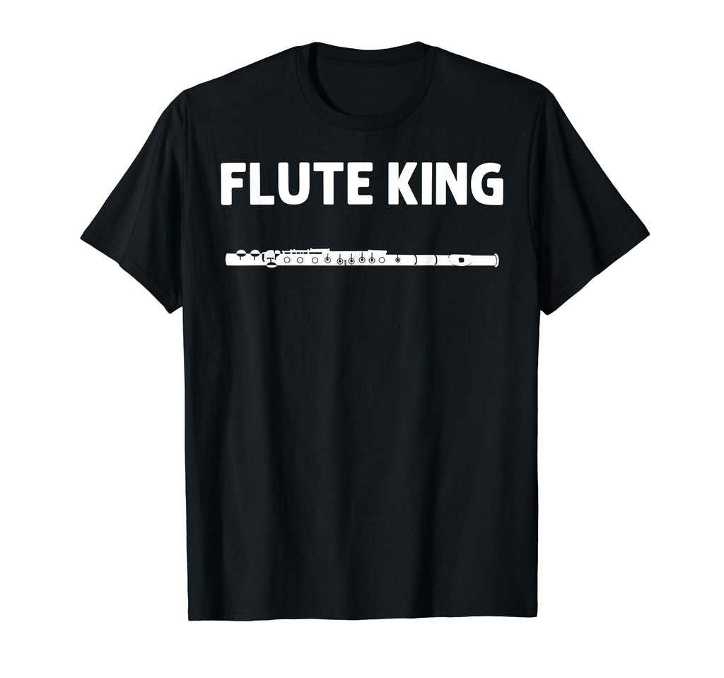 Flute Player Dad Music Marching Band T-Shirt - Graphic Print Men Women - T-Shirt, Sweatshirt, Hoodie