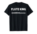 Flute Player Dad Music Marching Band T-Shirt - Graphic Print Men Women - T-Shirt, Sweatshirt, Hoodie