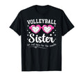 Funny Volleyball Sister Volleyball T-Shirt - Minimalist Print Men Women - T-Shirt, Sweatshirt, Hoodie