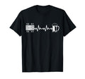 Funny Foosball Heartbeat Ekg Table T-Shirt - Minimalist Print for Adults - T-Shirt, Sweatshirt, Hoodie