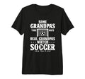 Mens Real Grandpas Watch Soccer Tri T-Shirt - Custom Art Print Men Women - T-Shirt, Sweatshirt, Hoodie
