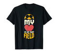 Soccer Player I My Heart Is That T-Shirt - Fun Novelty Design Men Women - T-Shirt, Sweatshirt, Hoodie