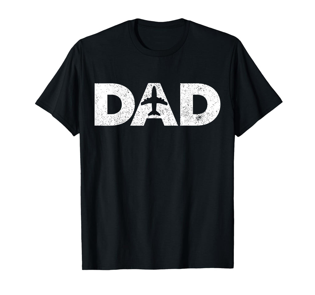 Pilot Dad Airplane And Aviation Lover T-Shirt - Graphic Print Unisex - T-Shirt, Sweatshirt, Hoodie