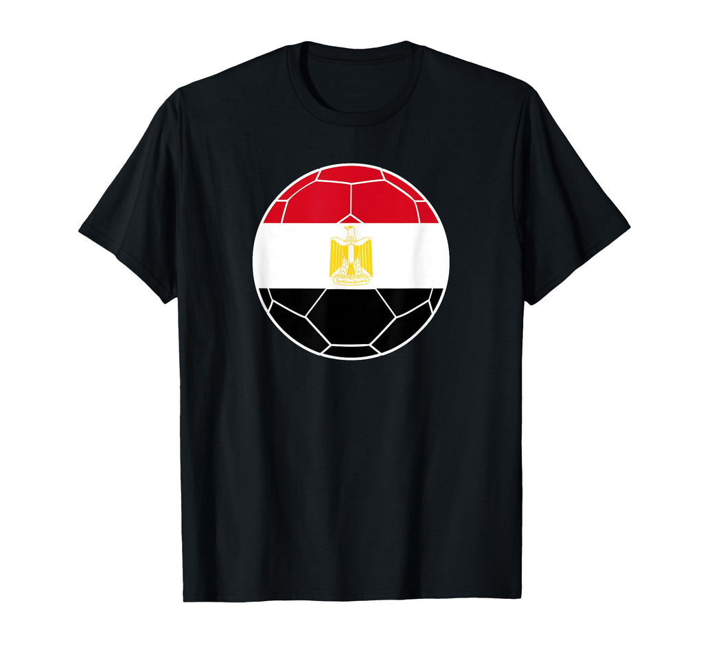 Egypt Flag Soccer Egypt Soccer T-Shirt - Fun Novelty Design Unisex - T-Shirt, Sweatshirt, Hoodie