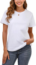 100% Cotton Basic for Women Crew Neck Short Sleeve - Adult & Kids T-Shirts, Sweatshirts & Hoodies apparel design preview 1