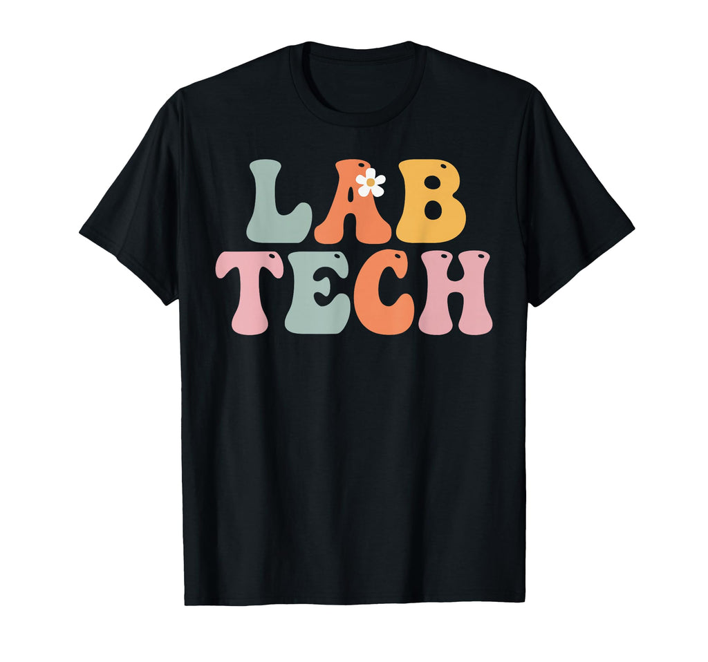 Lab Tech Week Groovy Appreciation Day T-Shirt - Aesthetic Graphic Unisex - T-Shirt, Sweatshirt, Hoodie