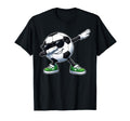 Dabbing Soccer Ball Football Funny T-Shirt - Fun Novelty Design Men Women - T-Shirt, Sweatshirt, Hoodie