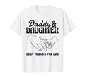 Daddy And Daughter Best Friends Life T-Shirt - Custom Art Print for Adults - T-Shirt, Sweatshirt, Hoodie