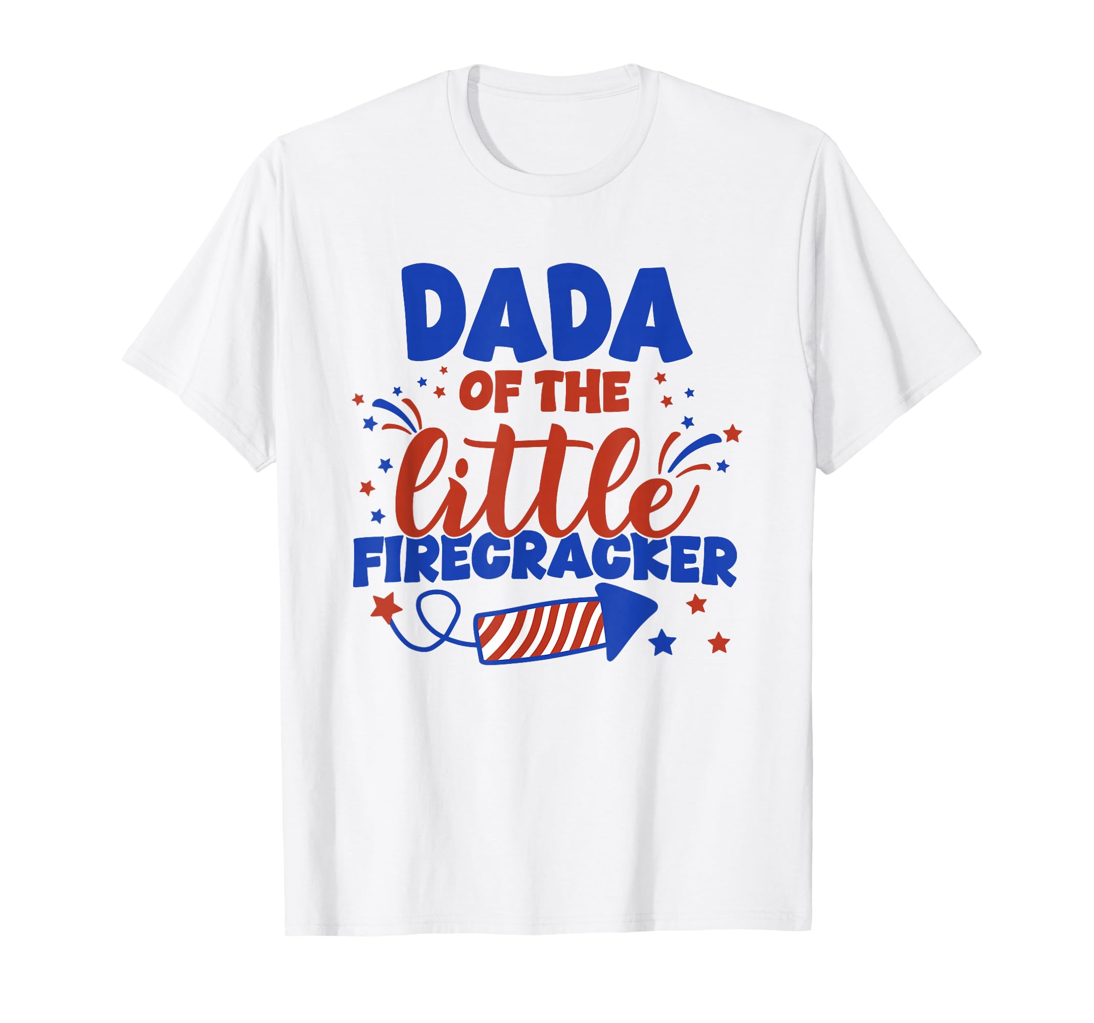 Dada Little Firecracker Fourth July T-Shirt - Aesthetic Graphic for Adults - T-Shirt, Sweatshirt, Hoodie