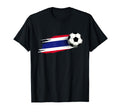 Thailand Flag Thai Soccer Flag Thai T-Shirt - Graphic Print Unisex - T-Shirt, Sweatshirt, Hoodie