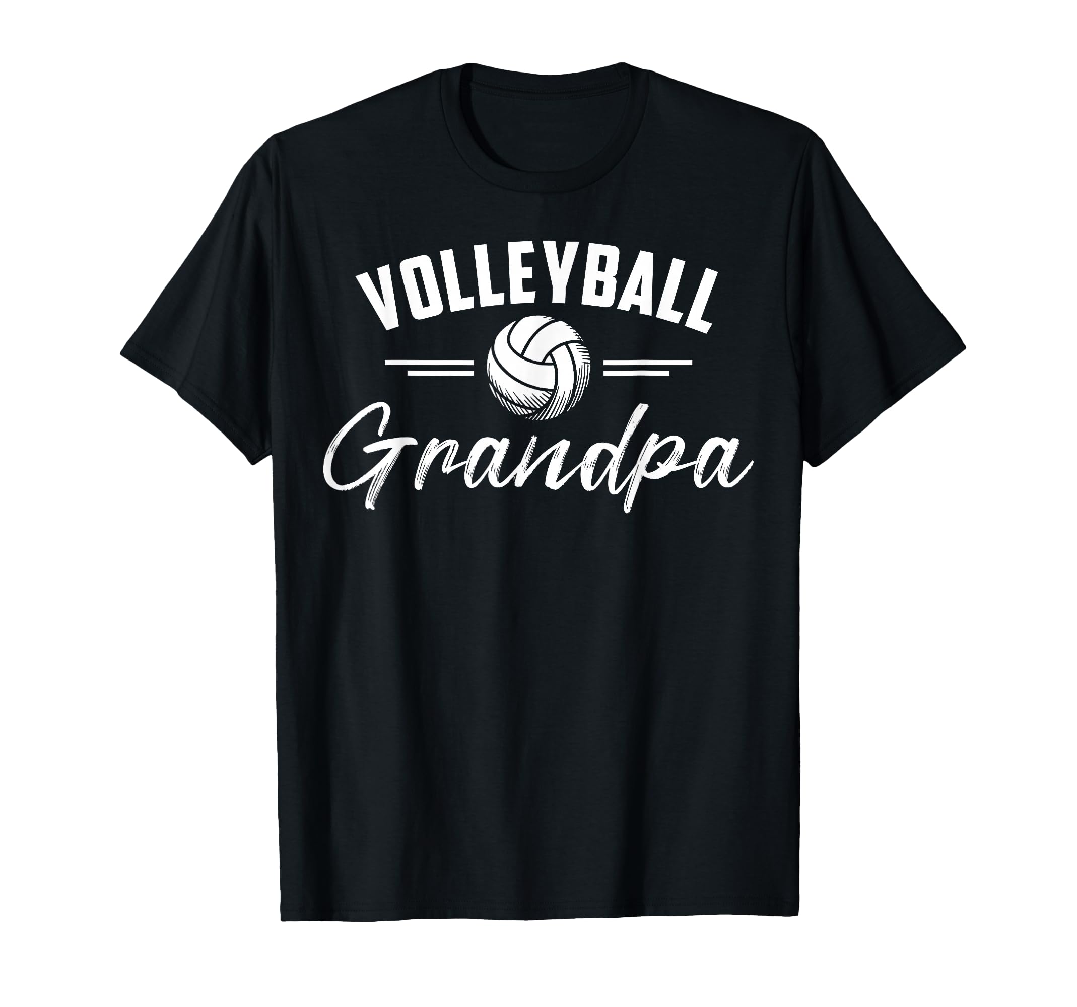 Volleyball Grandpa Grandfather T-Shirt - Casual Everyday Wear Men Women - T-Shirt, Sweatshirt, Hoodie