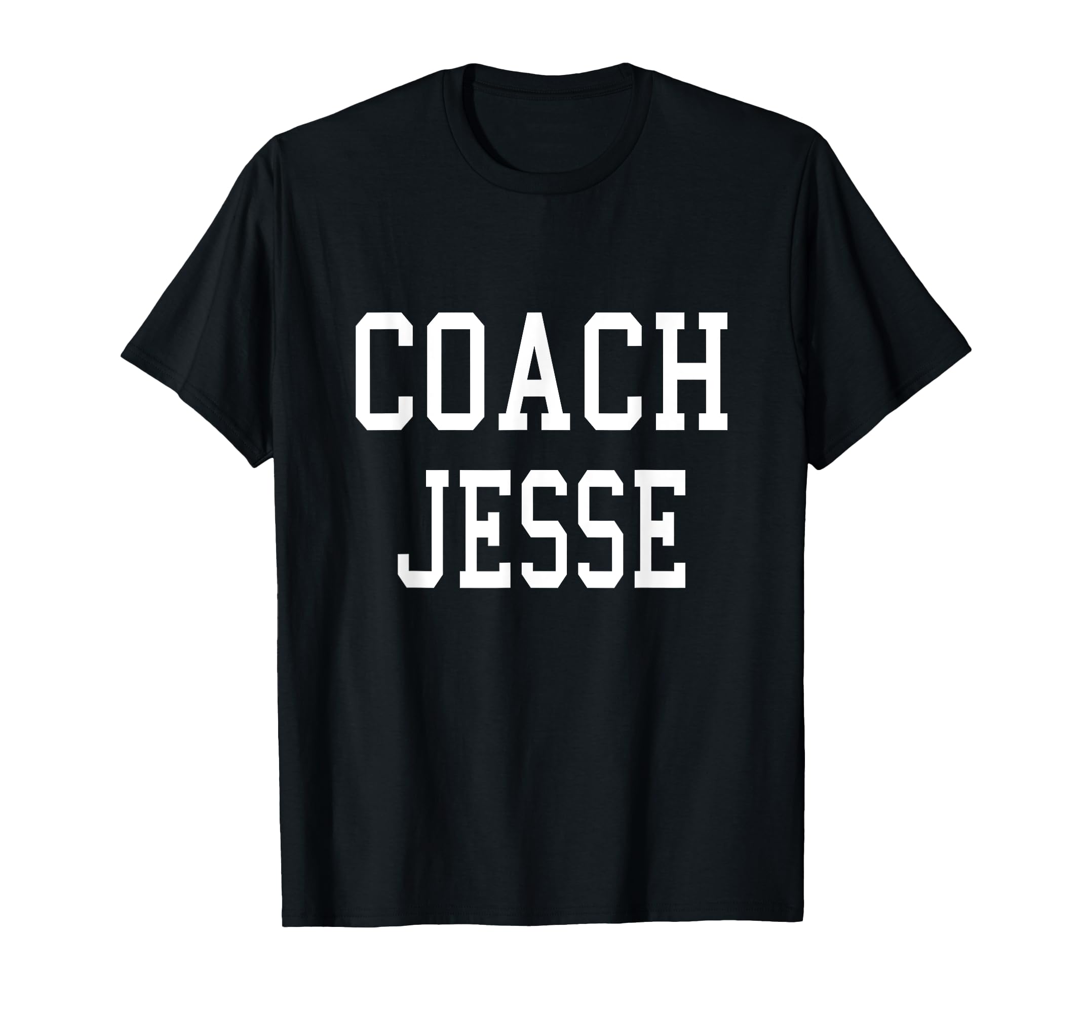 Coach Jesse Custom Football Soccer T-Shirt - Minimalist Print for Adults - T-Shirt, Sweatshirt, Hoodie