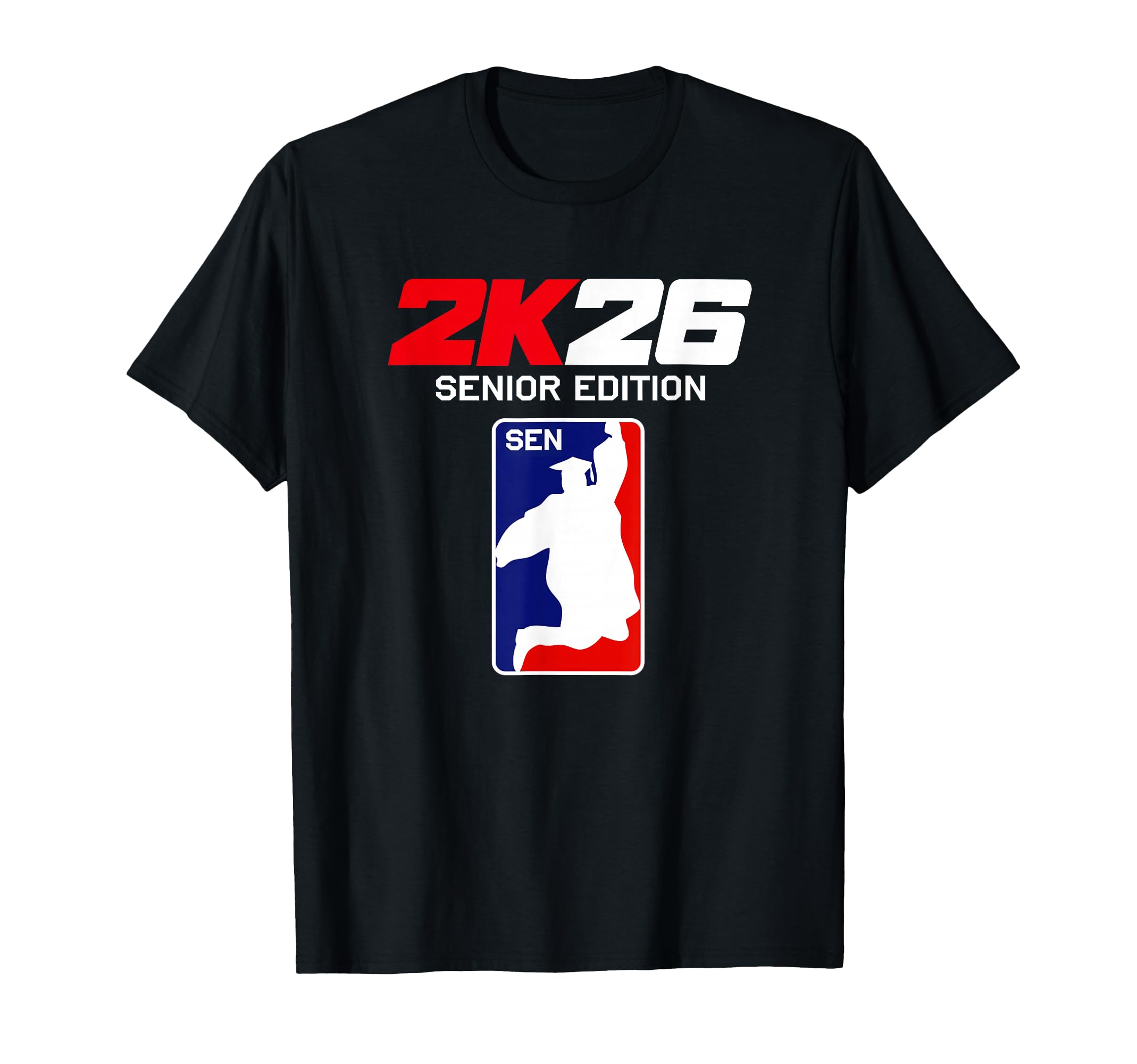 Class 2026 Senior Year Gamer T-Shirt - Fun Novelty Design Men Women - T-Shirt, Sweatshirt, Hoodie