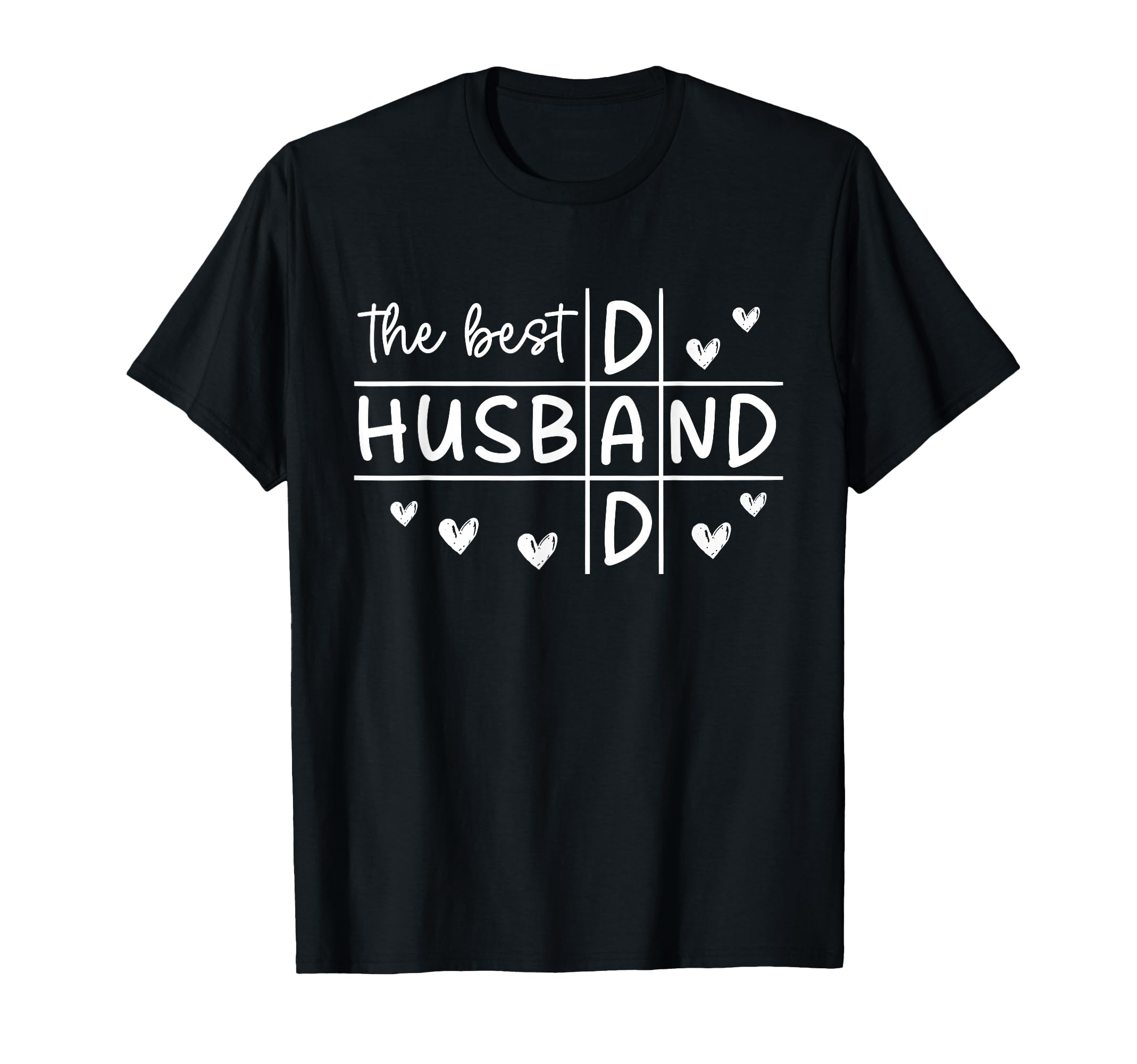 Best Dad Husband Fathers Day Birthday T-Shirt - Graphic Print for Adults - T-Shirt, Sweatshirt, Hoodie