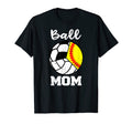 Ball Mom Funny Softball Volleyball T-Shirt - Minimalist Print for Adults - T-Shirt, Sweatshirt, Hoodie