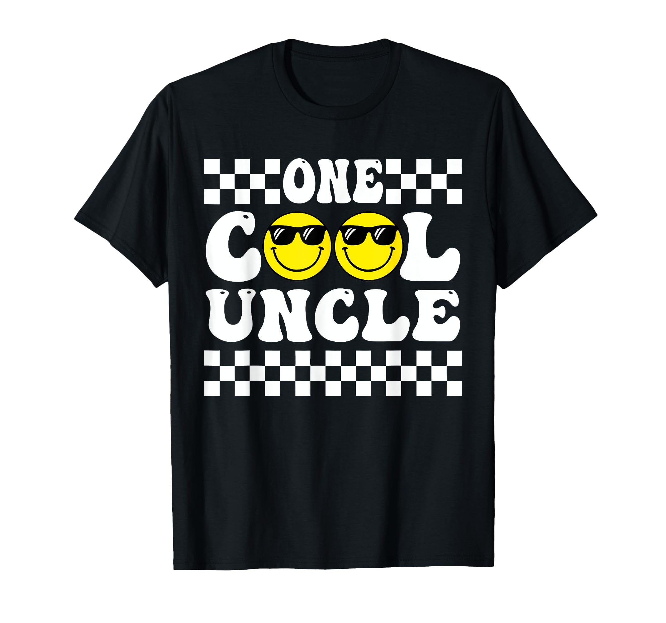 One Happy Dude 1St Birthday One Uncle T-Shirt - Graphic Print Men Women - T-Shirt, Sweatshirt, Hoodie