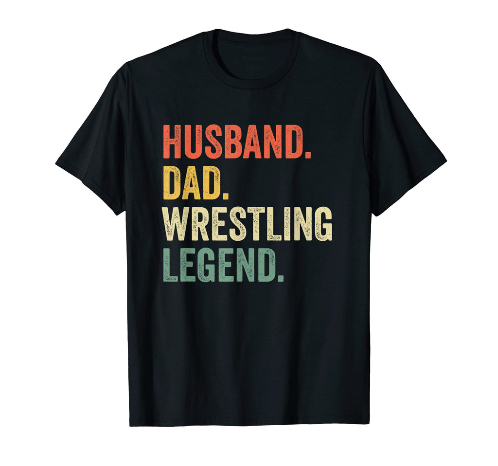 Mens Funny Wrestler Husband Dad T-Shirt - Custom Art Print for Adults - T-Shirt, Sweatshirt, Hoodie