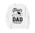 2027 Senior Soccer Dad Proud Sweatshirt - Novelty Apparel for Adults - T-Shirt, Sweatshirt, Hoodie