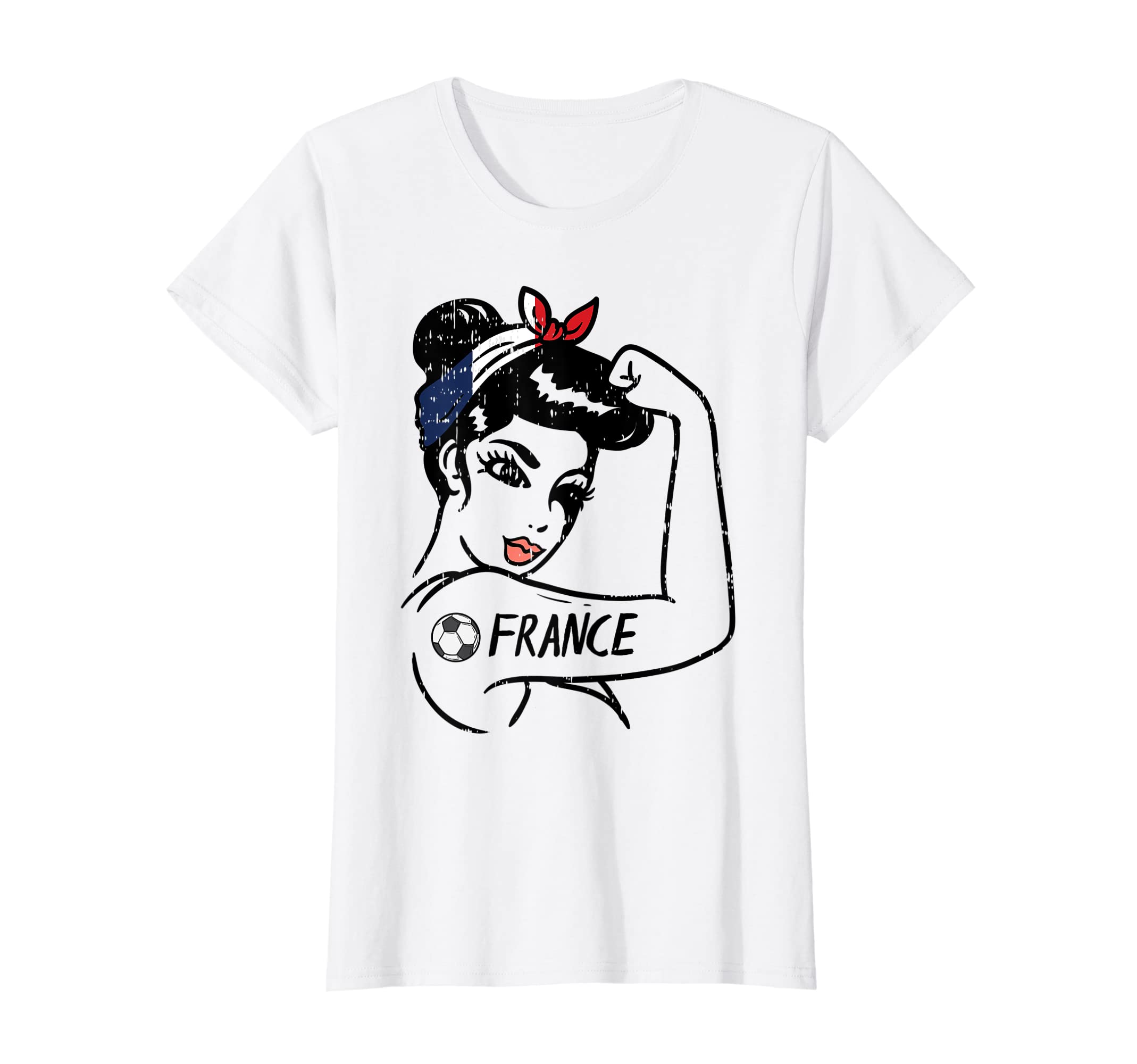 Womens Unbreakable French Flag France T-Shirt - Graphic Print Unisex - T-Shirt, Sweatshirt, Hoodie