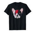 French Bulldog Frenchie Dog Rock Roll T-Shirt - Novelty Apparel for Adults - T-Shirt, Sweatshirt, Hoodie