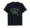 My Fishing Buddy Calls Me Papa T-Shirt - Minimalist Print for Adults - T-Shirt, Sweatshirt, Hoodie