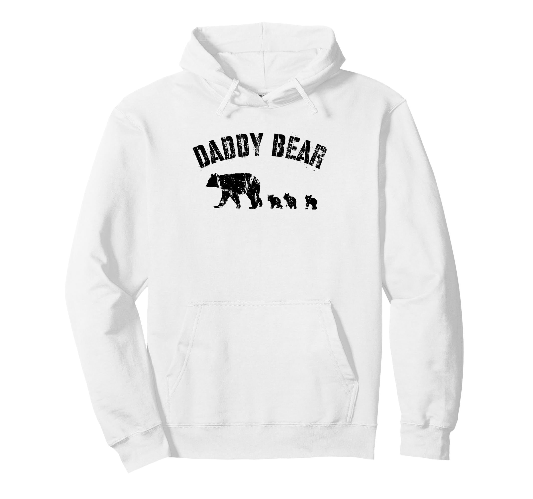 Daddy Bear 3 Three Cubs Dad Father Papa Hoodie - Streetwear Style Men Women - T-Shirt, Sweatshirt, Hoodie