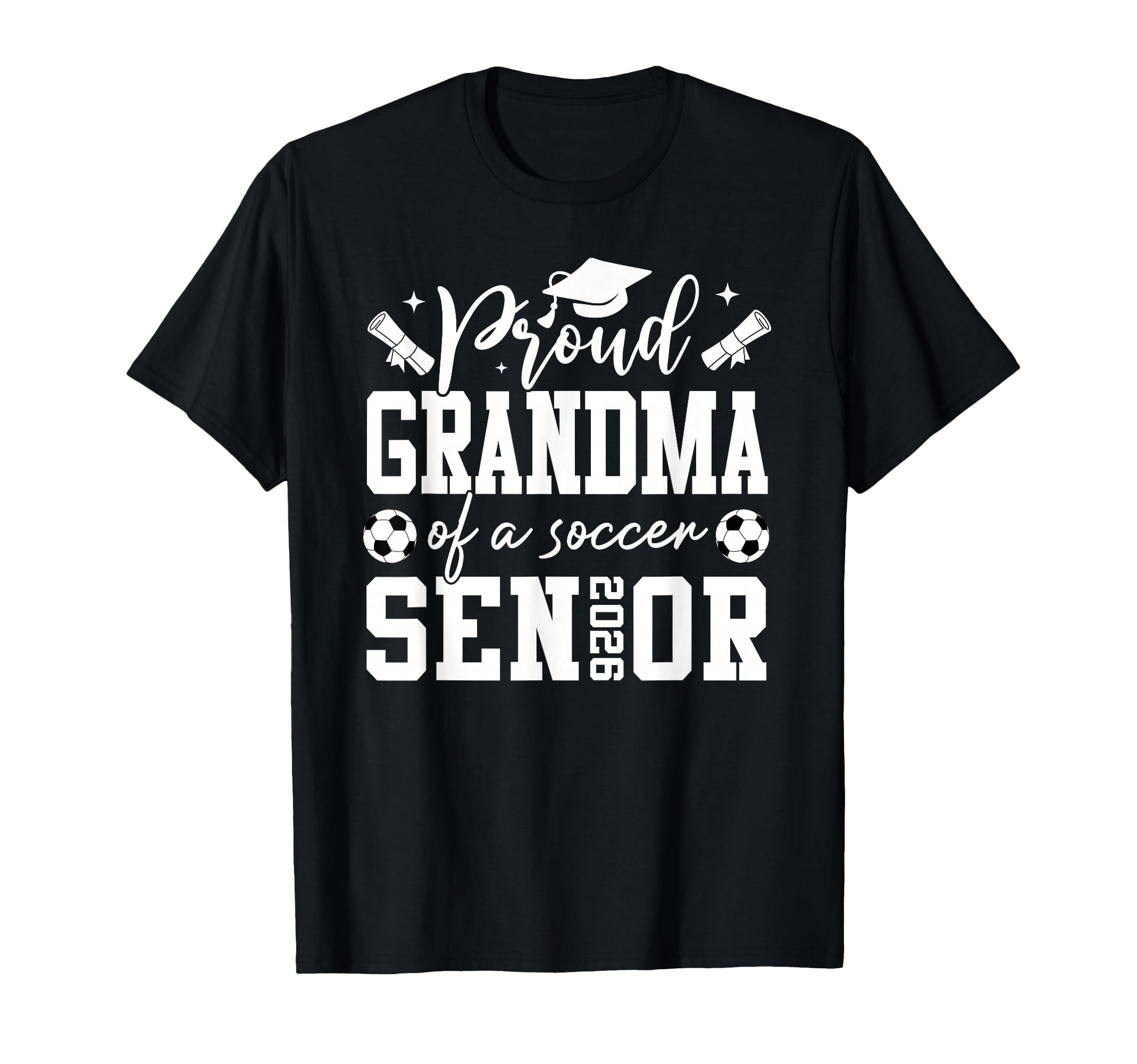 Proud Grandma Soccer 2026 Senior T-Shirt - Unique Graphic Men Women - T-Shirt, Sweatshirt, Hoodie