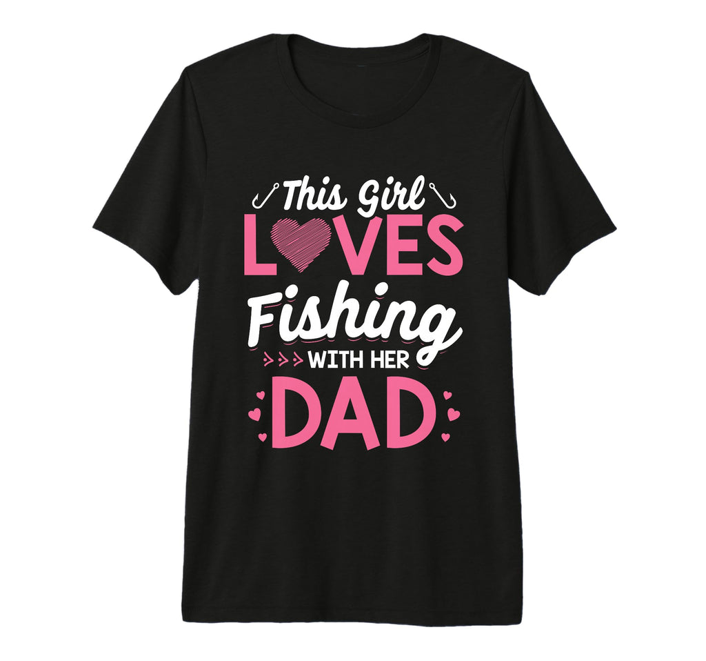 Daughter Fishing Dad Daughter Matching T-Shirt - Unique Graphic Unisex - T-Shirt, Sweatshirt, Hoodie