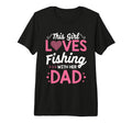 Daughter Fishing Dad Daughter Matching T-Shirt - Unique Graphic Unisex - T-Shirt, Sweatshirt, Hoodie