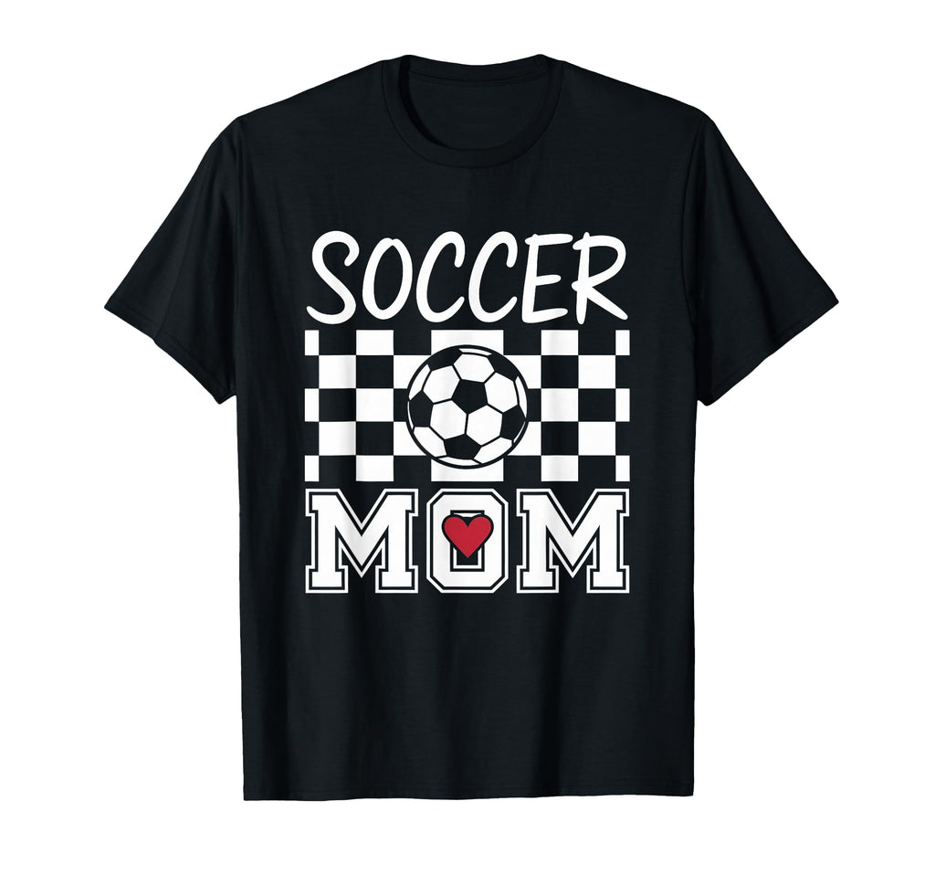 Groovy Soccer Mom Mother Soccer Mom T-Shirt - Graphic Print Men Women - T-Shirt, Sweatshirt, Hoodie