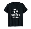 Soccer Saba Jewish Grandpa Hebrew T-Shirt - Unique Graphic for Adults - T-Shirt, Sweatshirt, Hoodie