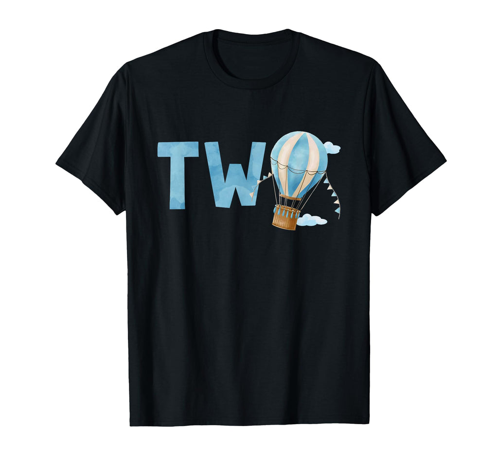2Nd Birthday Two 2 Yrs Old Hot Air T-Shirt - Aesthetic Graphic Men Women - T-Shirt, Sweatshirt, Hoodie