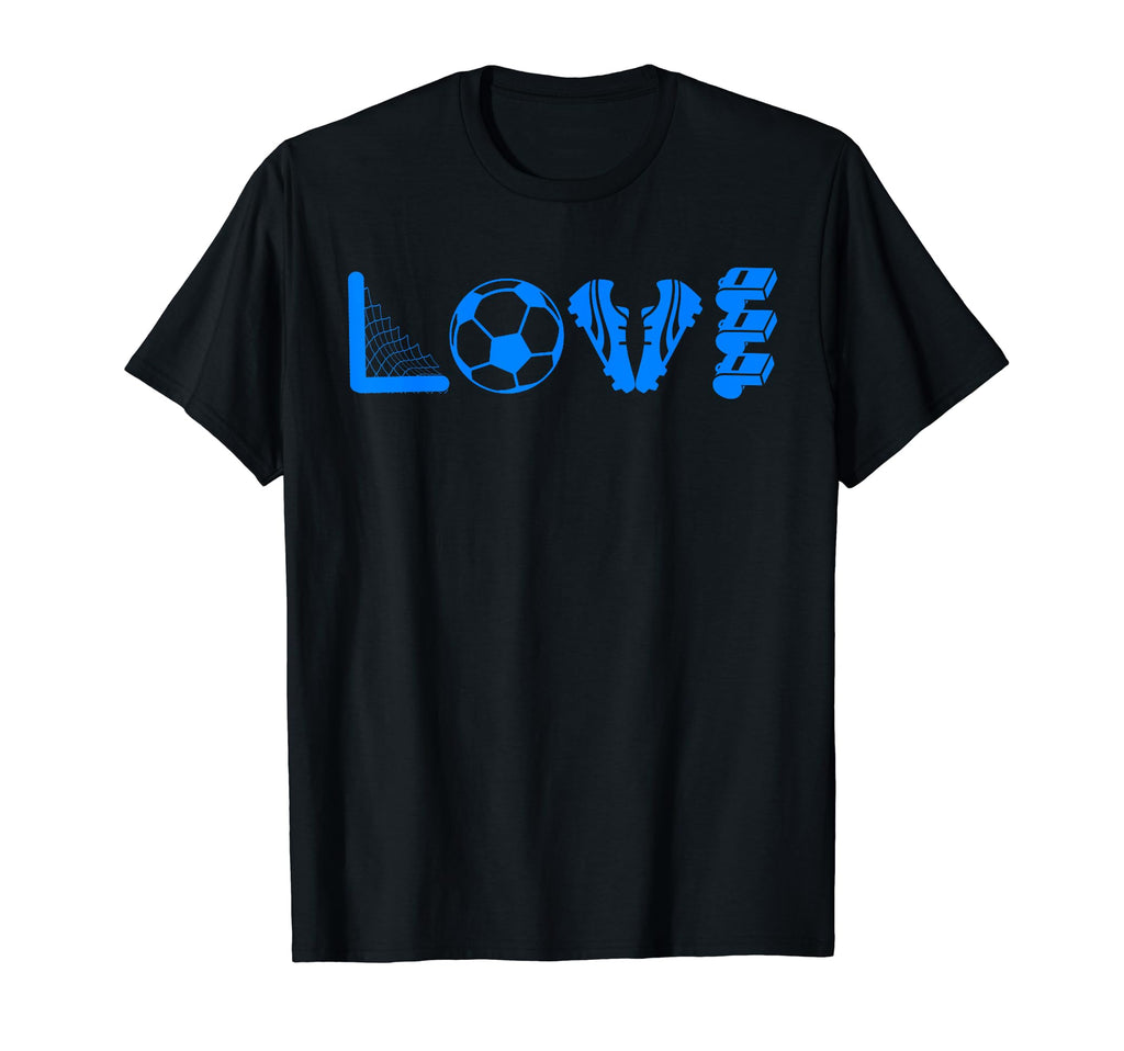 Soccer Love Gift Football Player Teens T-Shirt - Minimalist Print Men Women - T-Shirt, Sweatshirt, Hoodie
